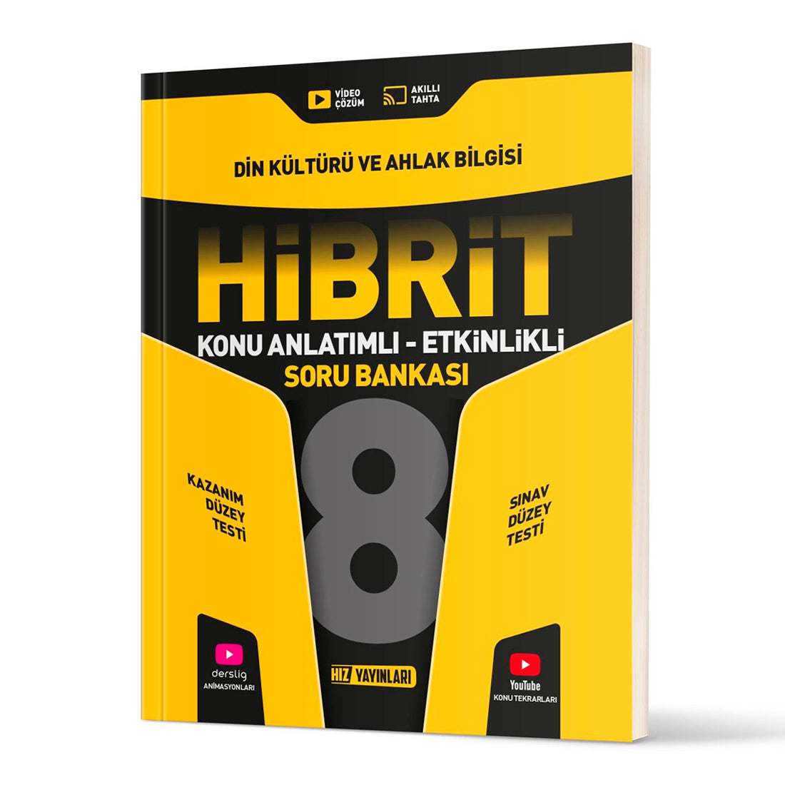 Hız Yayınları 8. Sınıf Hibrit Din Soru Bankası