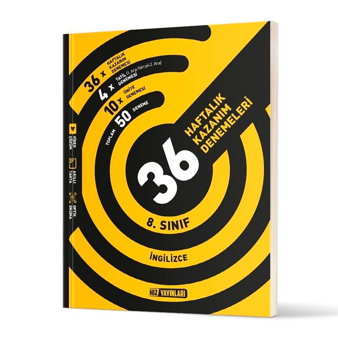 Hız Yayınları 8. Sınıf İngilizce Haftalık Deneme