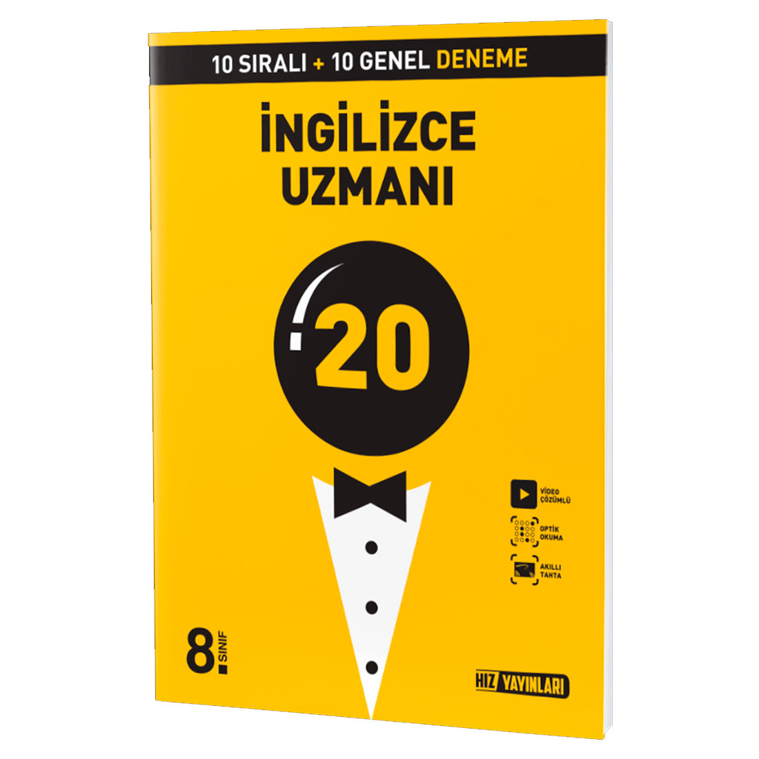 Hız Yayınları 8. Sınıf İngilizce Uzman 20 Deneme