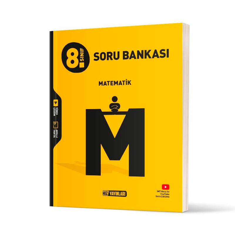Hız Yayınları Ortaokul 8. Sınıf Matematik Soru Bankası Test Kitabı