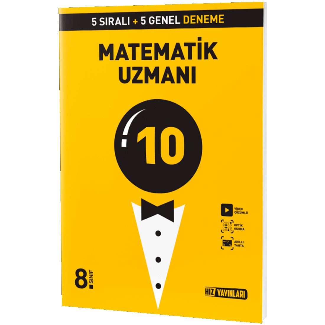 Hız Yayınları 8. Sınıf Matematik Uzman 10 Deneme