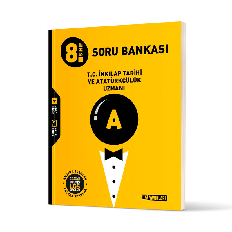 Hız Yayınları 8. Sınıf T.C. İnkılap Tarihi ve Atatürkçülük Uzmanı Soru Bankası