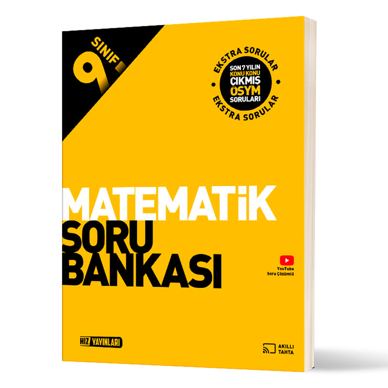 Hız Yayınları 9. Sınıf Matematik Soru Bankası