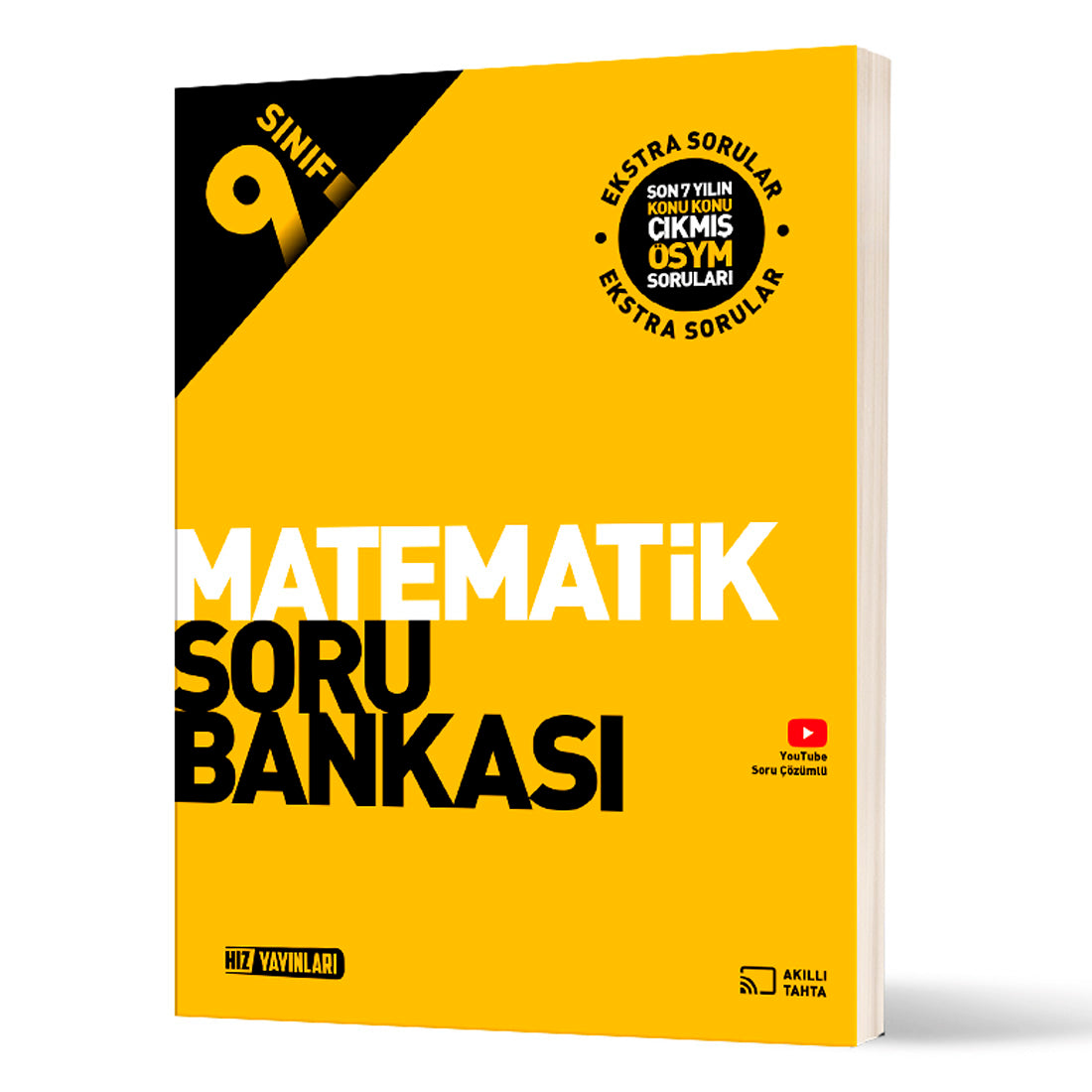 Hız Yayınları 9. Sınıf Lise 1 Matematik Soru Bankası Test Kitabı
