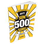 Hız Yayınları AYT Coğrafya Son 500 Soru