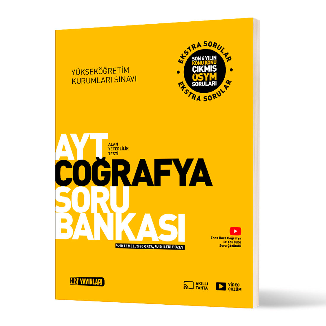 Hız Yayınları AYT Coğrafya Soru Bankası