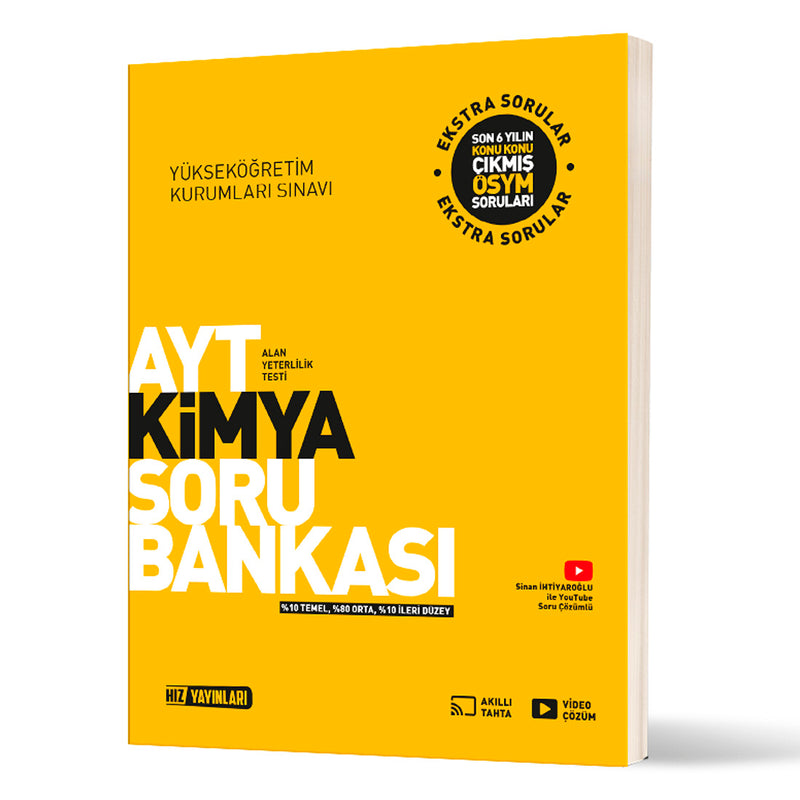 Hız Yayınları AYT Kimya Soru Bankası
