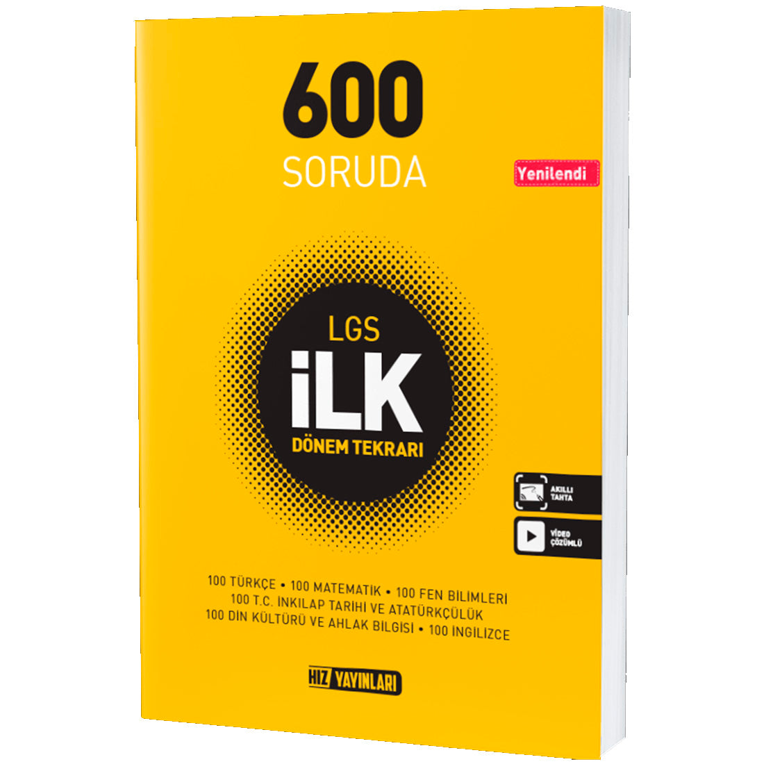 Hız Yayınları LGS 600 Soruda İlk Dönem Tekrarı