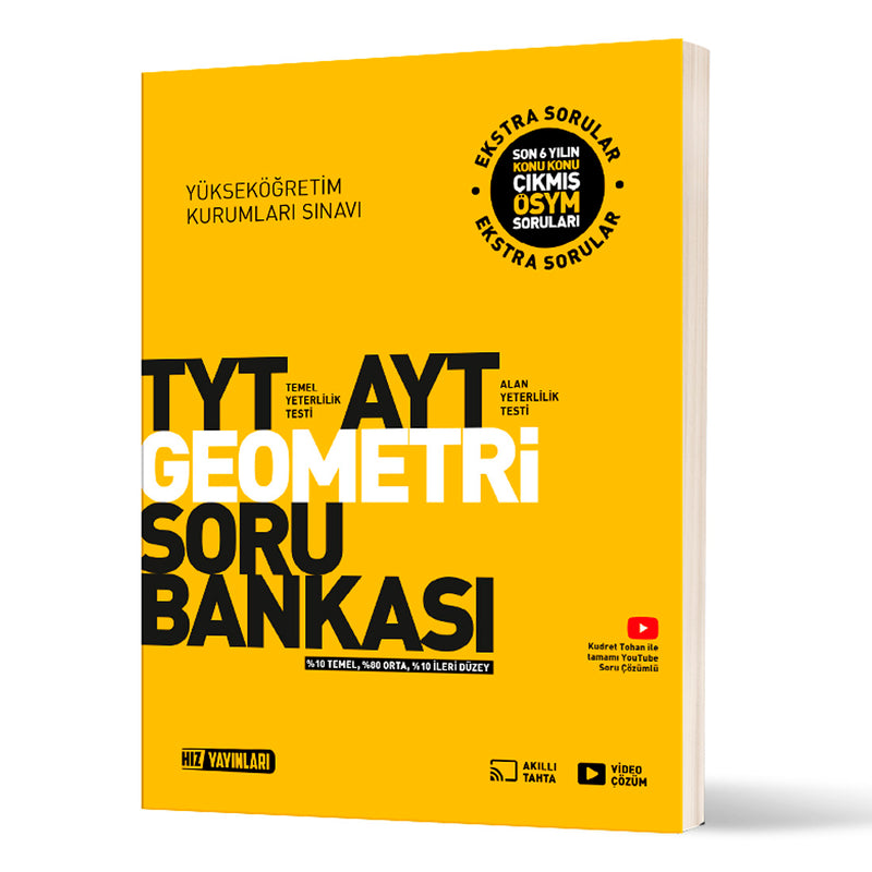 Hız Yayınları TYT - AYT Geometri Soru Bankası