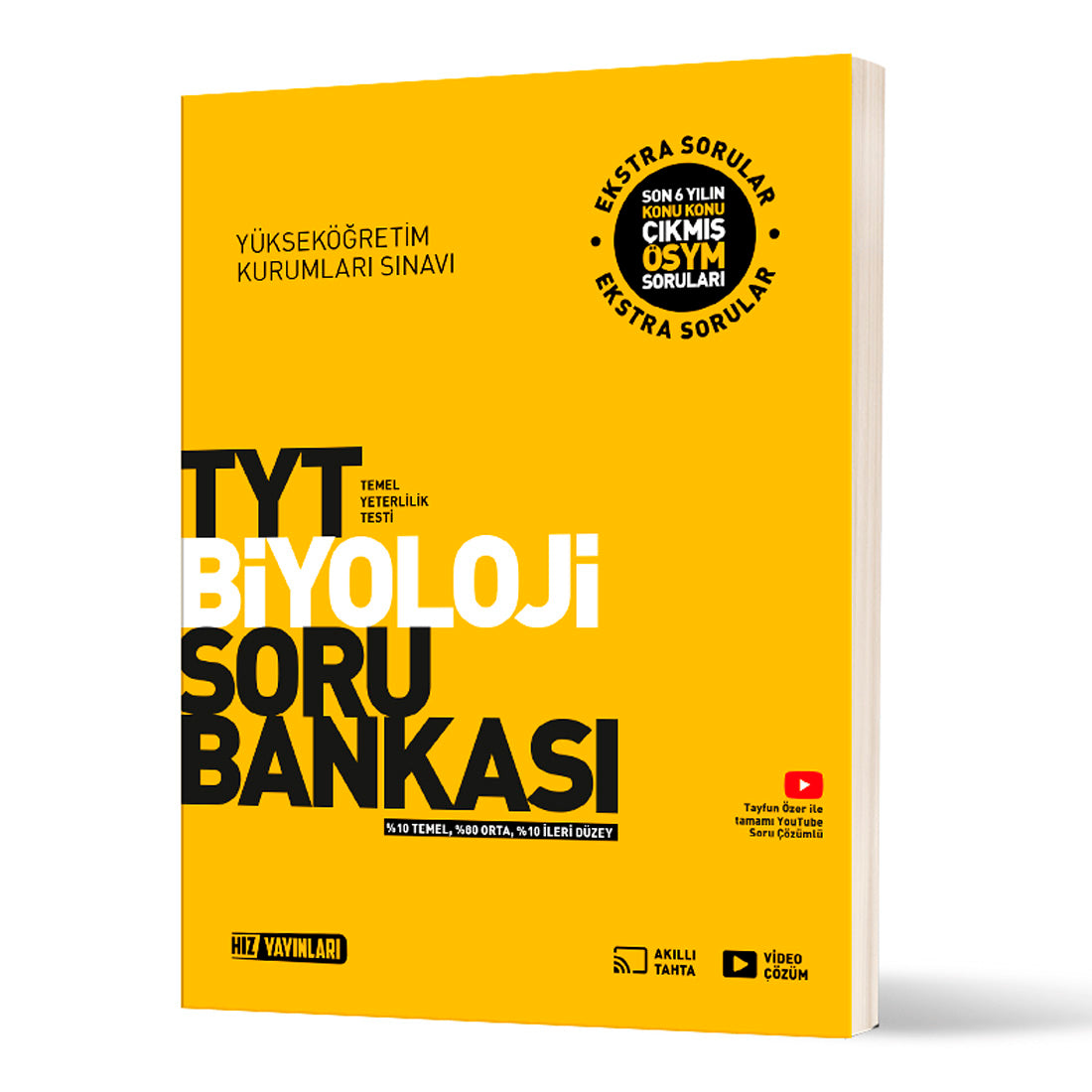 Hız Yayınları TYT Biyoloji Soru Bankası