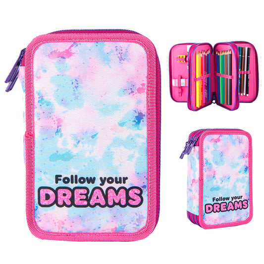 Hoalaa Dreams 3 Katlı Dolu Kalem Çantası