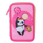 Hoalaa Panda 3 Katlı Dolu Kalem Çantası