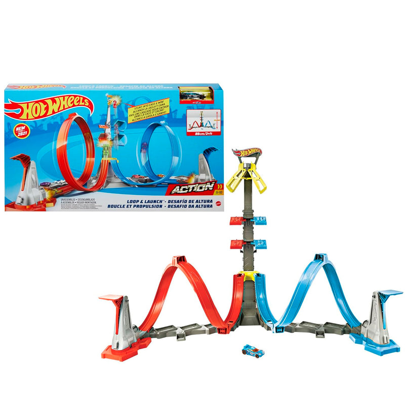 Hot Wheels Dikey Uçuş Heyecan Yarış Seti GRW39