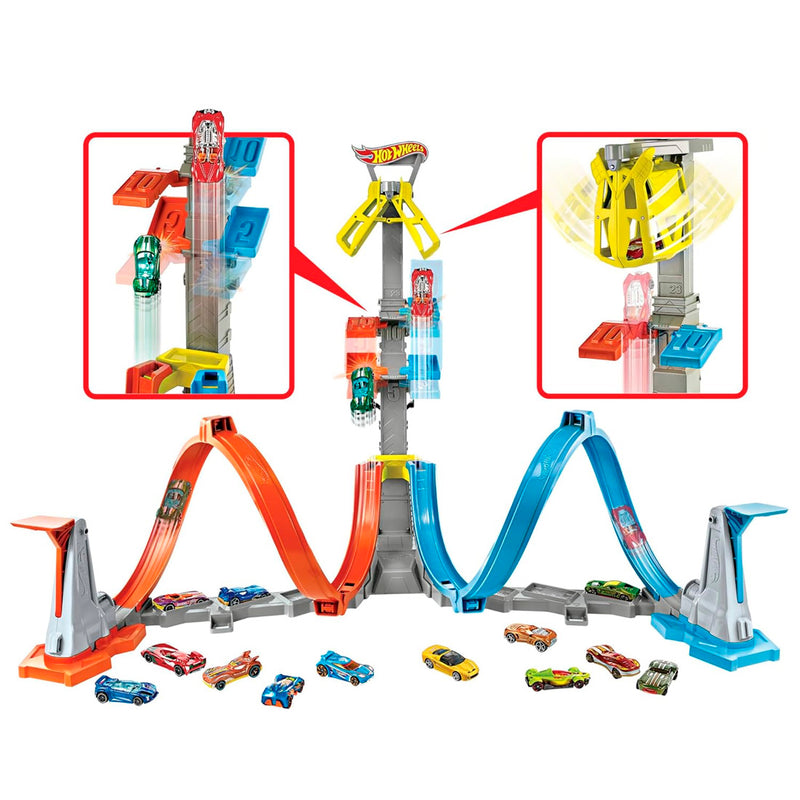 Hot Wheels Dikey Uçuş Heyecan Yarış Seti GRW39