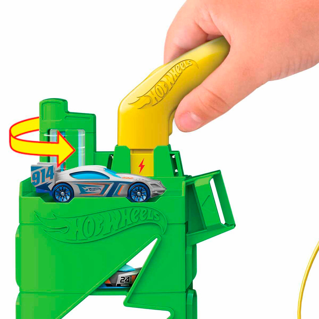 Hot Wheels Elektrikli Araç Şarj İstasyonu Oyun Seti HTN79