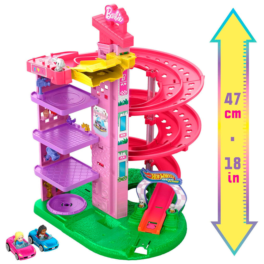 Hot Wheels Hot Wheels Racerverse Barbie Oyun Seti Mate-Jdd65