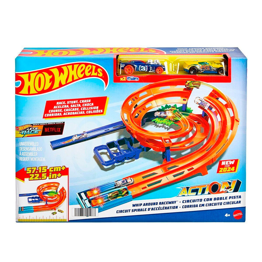 Hot Wheels İkili Yarış ve Akrobasi Pisti HTK17