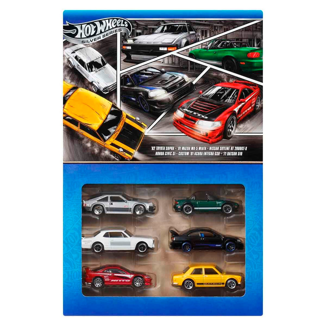 Hot Wheels Japon Temalı 1:64 6’lı Araba Seti JBY77