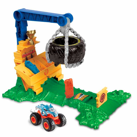 Hot Wheels Monster Trucks Arenada Rhinomite Mücadelesi HTP18