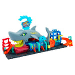 Hot Wheels Şehri Muhteşem Köpek Balığı Araba Yıkama Oyun Seti HTN82