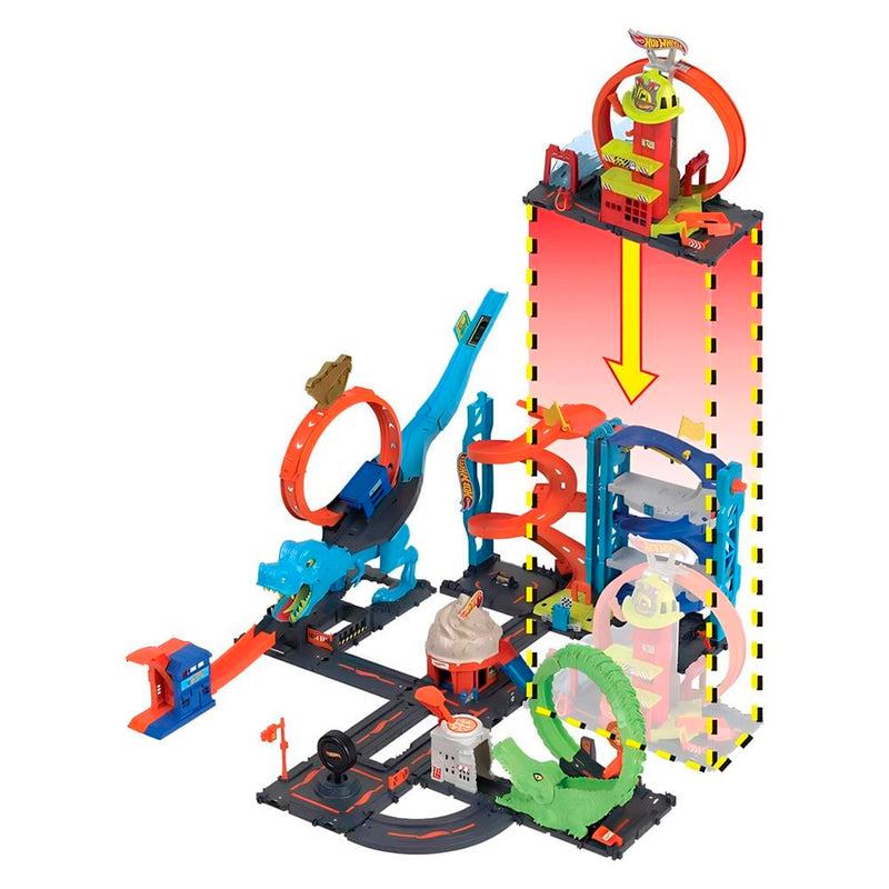 Hot Wheels Şehri Süper Döngü İtfaiye İstasyonu HKX41