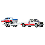 Hot Wheels Team Transport 63 Nova 88 Chevy Silverado 3500