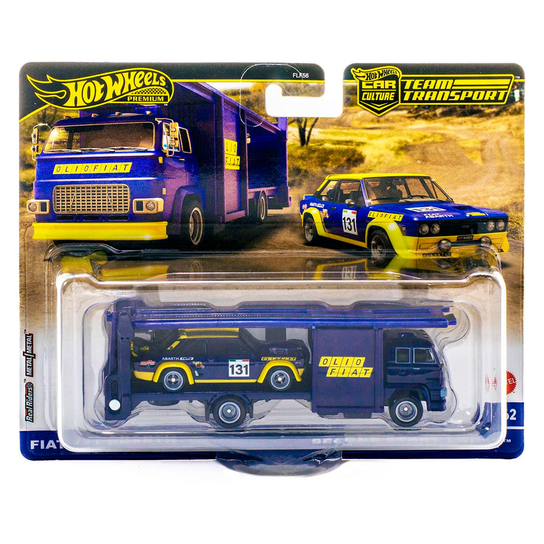 Hot Wheels Team Transport Fiat 131 Abarth Second Story Lorry
