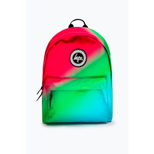 Hype Kız Çocuk Asimetrik Pembe Mavi Fade Sırt Çantası