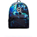Hype Blue & Green Out Of Space Marble Backpack (TWLG-715_1SZ)