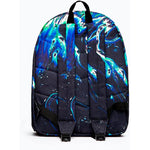 Hype Blue & Green Out Of Space Marble Backpack (TWLG-715_1SZ)