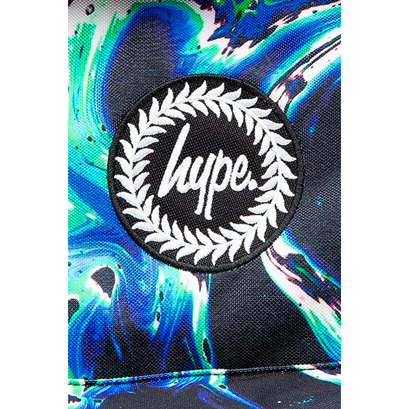 Hype Blue & Green Out Of Space Marble Backpack (TWLG-715_1SZ)