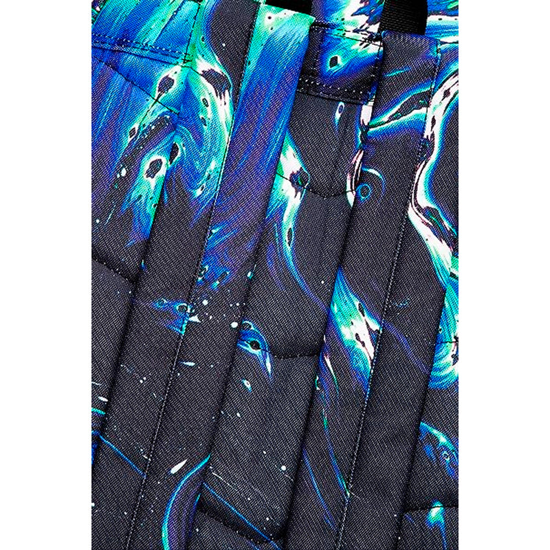Hype Blue & Green Out Of Space Marble Backpack (TWLG-715_1SZ)
