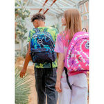 Hype Blue & Green Out Of Space Marble Backpack (TWLG-715_1SZ)