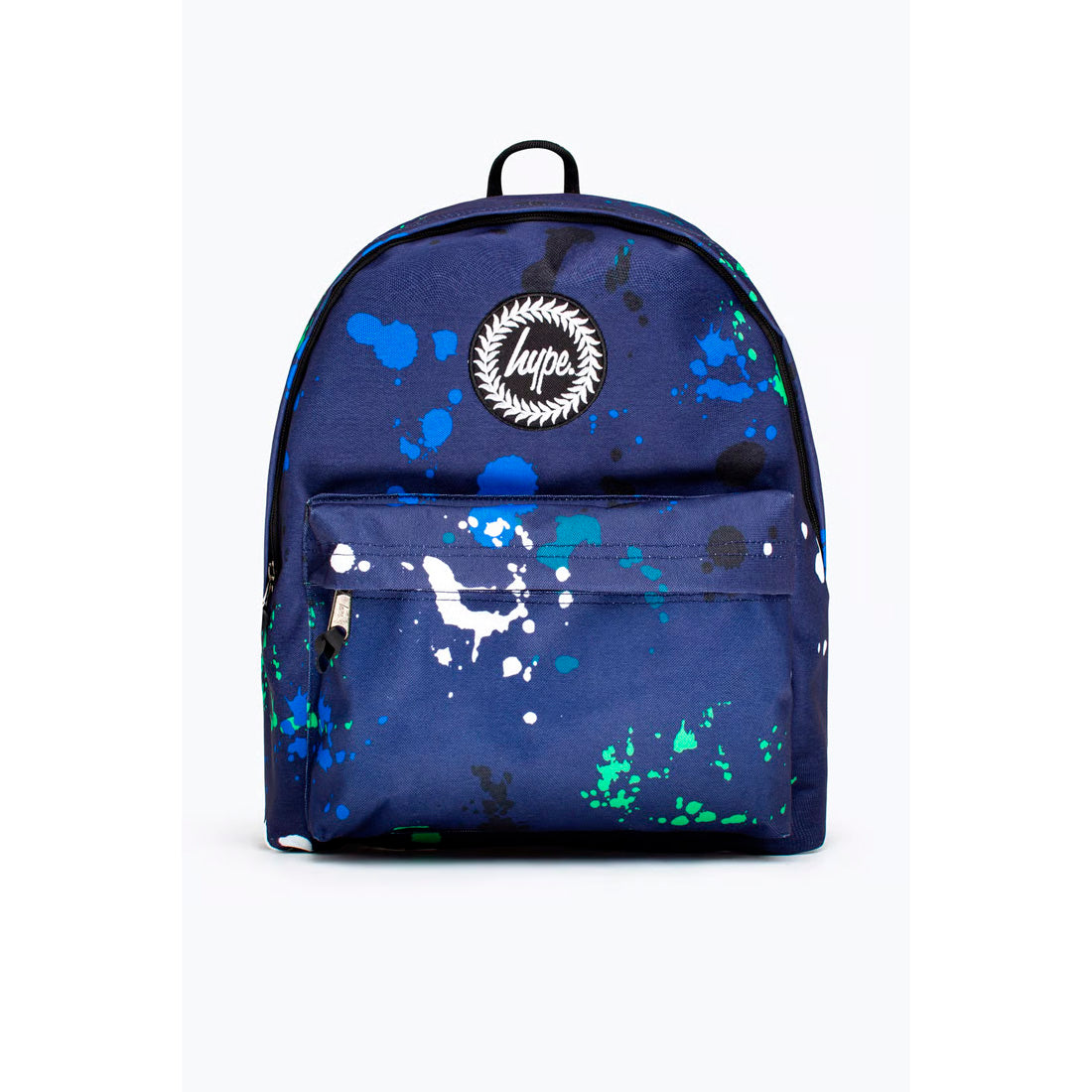 Hype Blue Green White Large Splat Backpack (TWLG-721_1SZ)