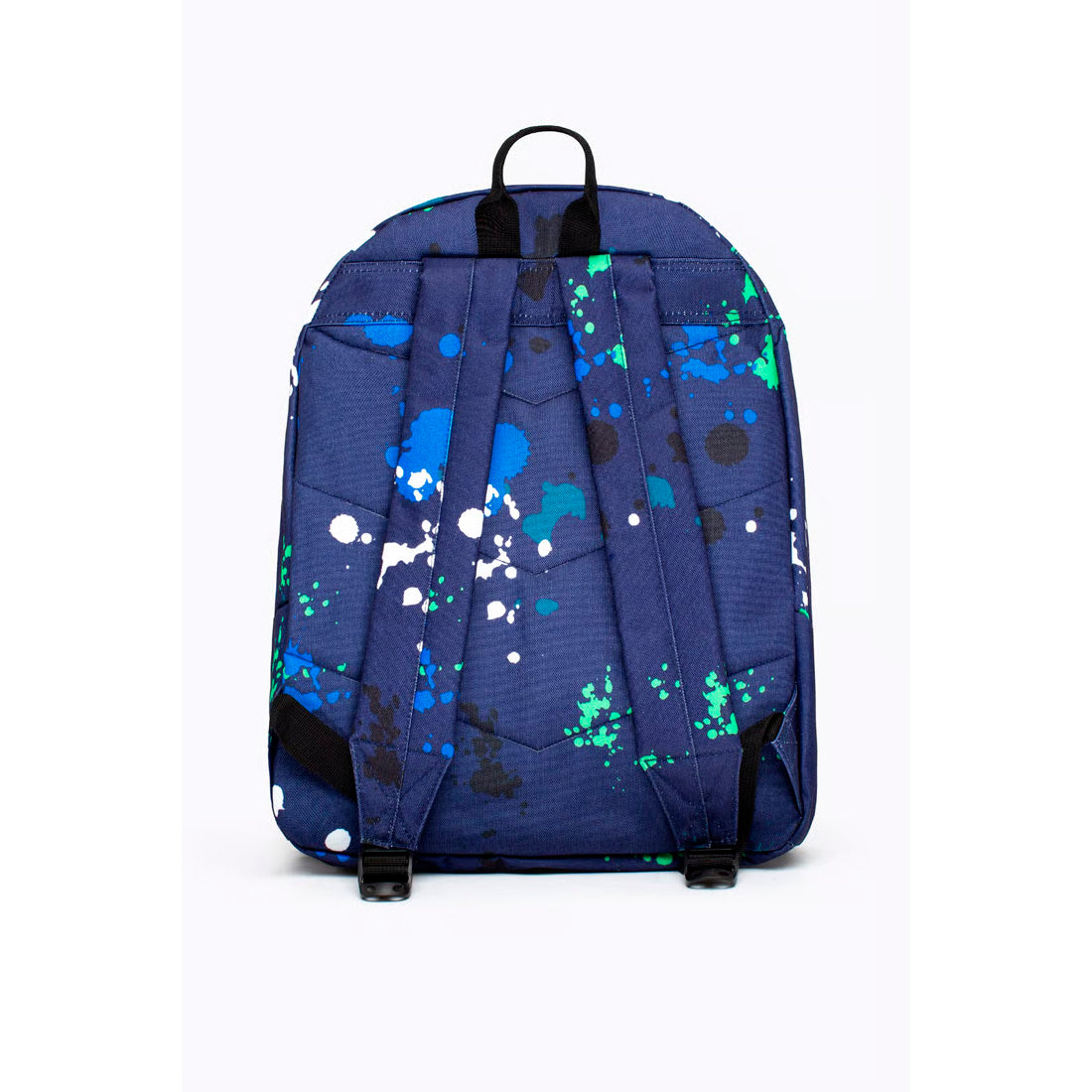 Hype Blue Green White Large Splat Backpack (TWLG-721_1SZ)