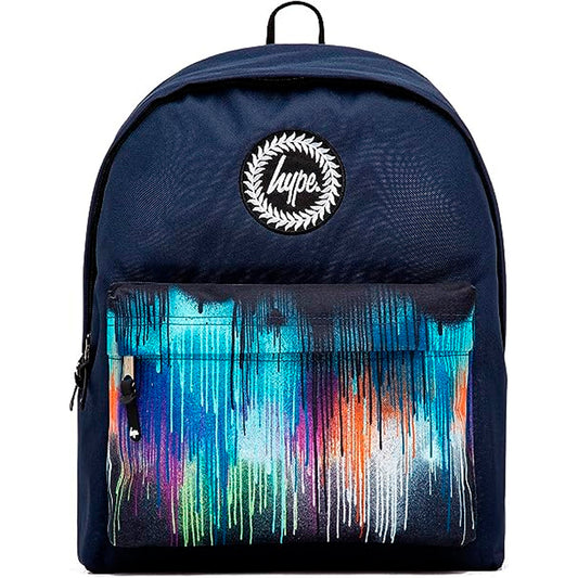 Hype Multi Coloured Pocket Drıp Backpack (TWLG-701_1SZ)