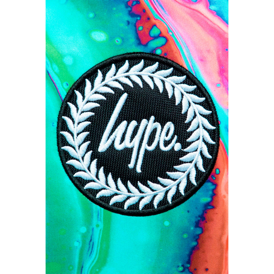 Hype Orange & Green Out Of Space Marble Backpack (TWLG-717_1SZ)