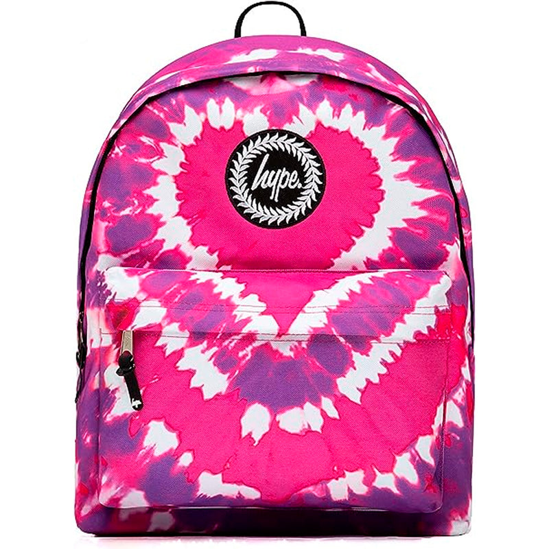 Hype Pink Heart Hıppy Tıe Dye Backpack (TWLG-784_1SZ)