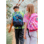 Hype Pink Heart Hıppy Tıe Dye Backpack (TWLG-784_1SZ)