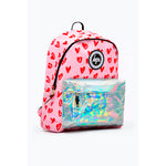 Hype Pink & Red Hearts Backpack (TWLG-751_1SZ)