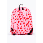 Hype Pink & Red Hearts Backpack (TWLG-751_1SZ)