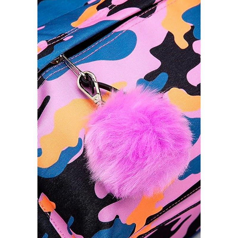 Hype Purple & Orange Camo Backpack (TWLG-754_1SZ)