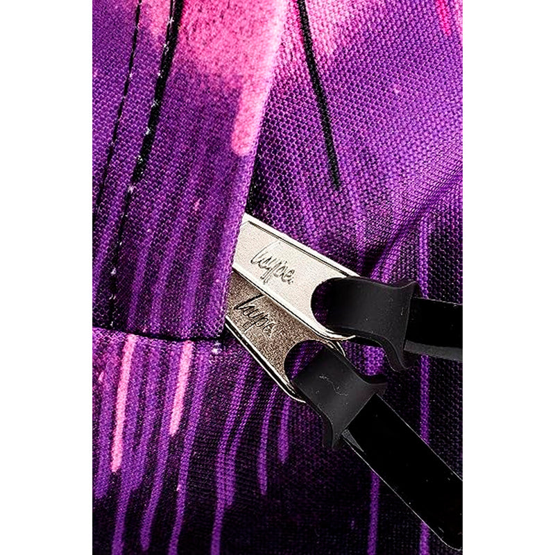 Hype Purple & Pink Drip Backpack (TWLG-703_1SZ)