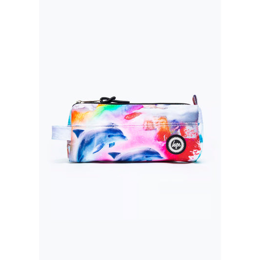 Hype Rainbow Dolphın Pencil Case(Bts21157_1Sz)