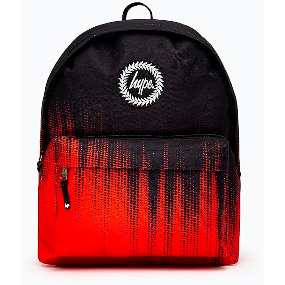 Hype Red & Black Half Tone Fade Backpack (TWLG-707_1SZ)