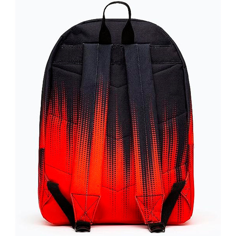 Hype Red & Black Half Tone Fade Backpack (TWLG-707_1SZ)