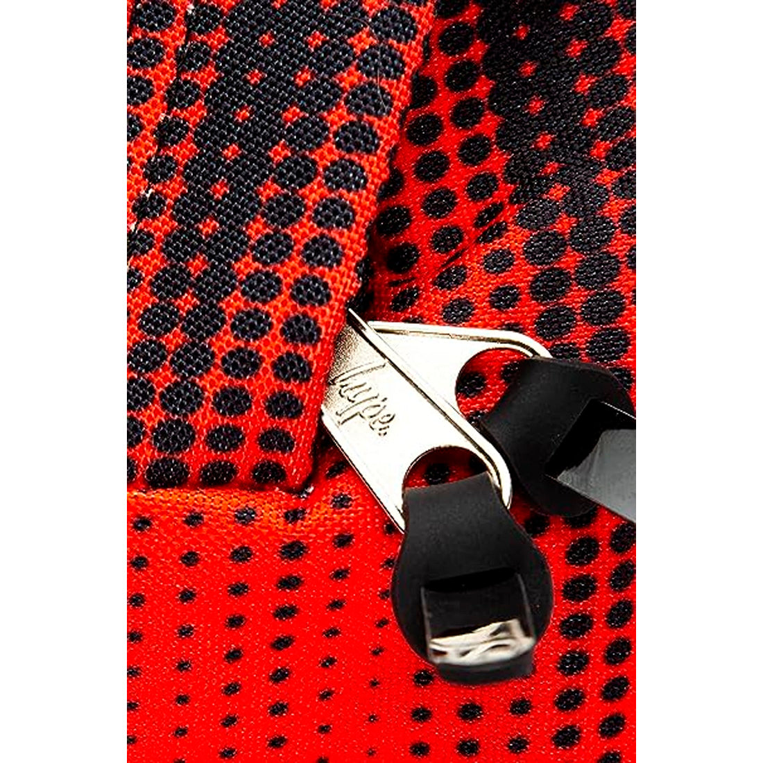 Hype Red & Black Half Tone Fade Backpack (TWLG-707_1SZ)