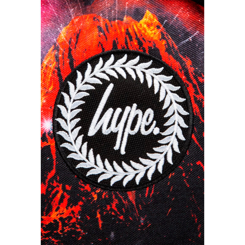 Hype Red Landscape Volcano Backpack (TWLG-738_1SZ)