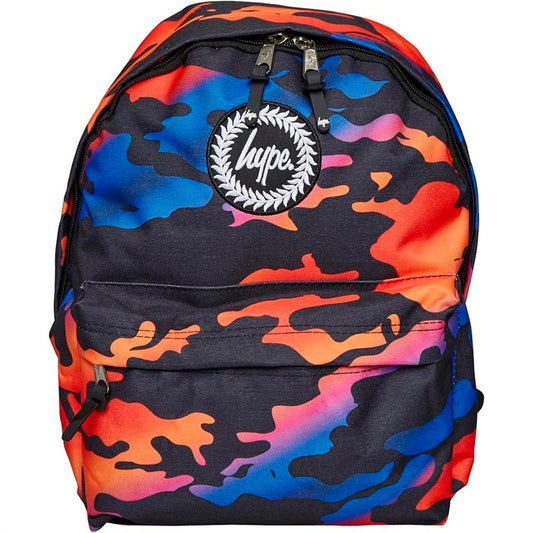 Hype Red & Orange Gradıent Camo Backpack (TWLG-762_1SZ)