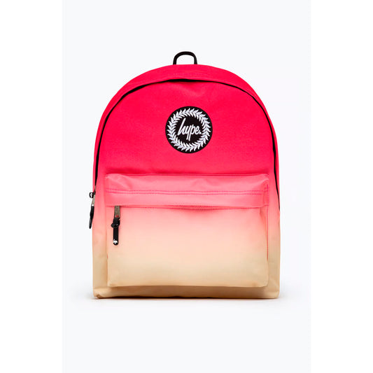 Hype Soft Pink & Peach Backpack (TWLG-804_1SZ)
